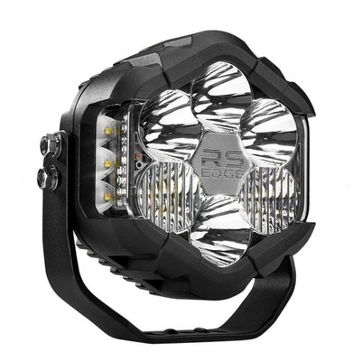 2 x ROADSHOCK EDGE 6-LED Off-Road Spot/Flood Combo Light + Wiring Harness