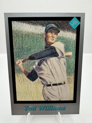 1991 Tuff Stuff Jr. Magazine #14 Ted Williams MLB Boston Red Sox 1724
