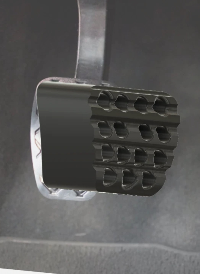 Universal Manual Car 2" Pedal Extension Fits Many Cars Honda, Nissan, Toyota....