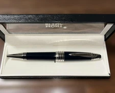 ontblanc John F. Kennedy Special Edition Ballpoint Pen – Rare Black/Silver NIB