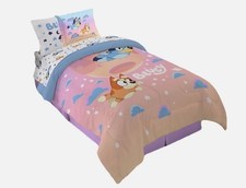 Jay Franco Bluey Full Bed 7 Piece Bedding Comforter Set New