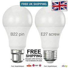 9W 12W 15W Standard GLS LED Light Bulbs Energy Efficient & Long Lasting E27,B22