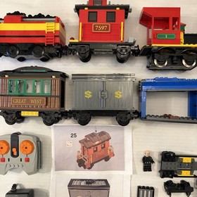LEGO 7597 Toy Story 3 Western Train Chase Motorized Train RC Remote Tested
