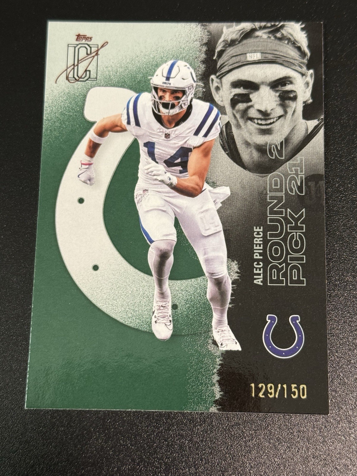 2025 Topps Signature Class - Alec Pierce #78 Green /150