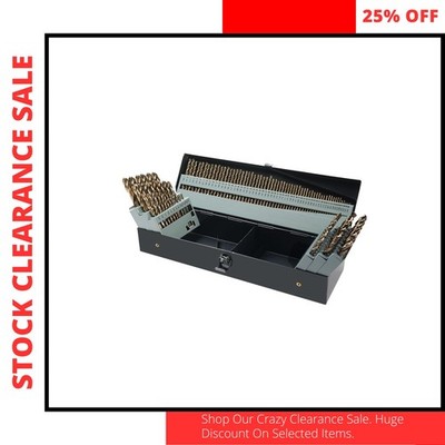 Cobalt Drill Bit Set 115pc Index Case