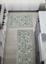 Wyatt Ash, 2 Pack - Washable Runner and Accent Rug Sage Kinsley