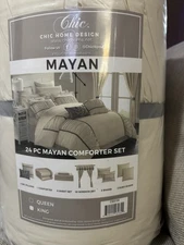 Chic Home Design Mayan Comforter Set King Brand NEW