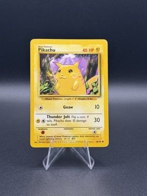 Pikachu 058/102 Base Set Regular NM