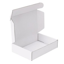 1 PCS 9x6x2 Inch Shipping Boxes Small Cardboard Mailing Mailer Packing Wht