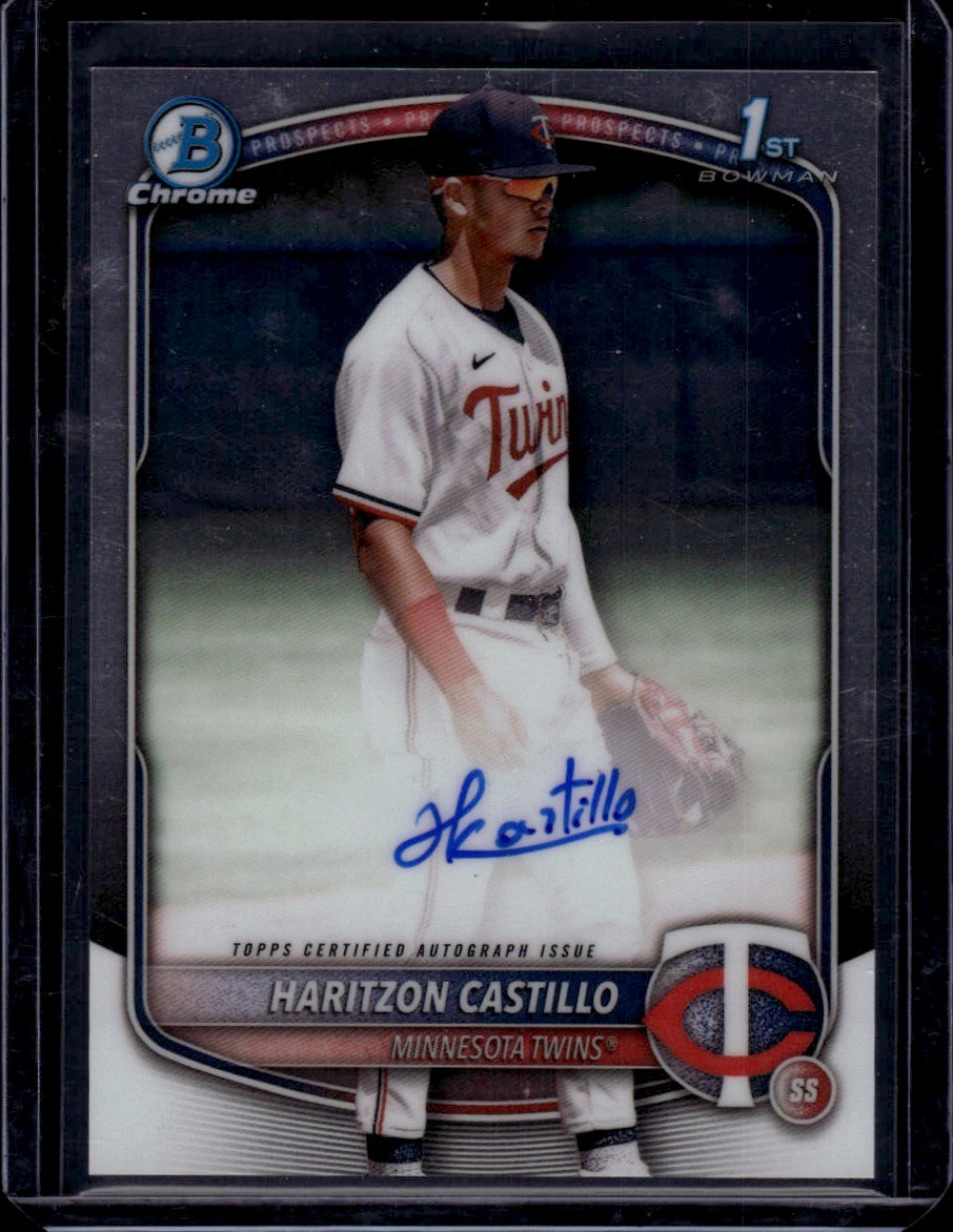 2025 Bowman Chrome #CPA-HC Haritzon Castillo Prospect Autographs
