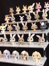 LPS baby rabbits, littlest pet shop original authentic hasbro, vintage