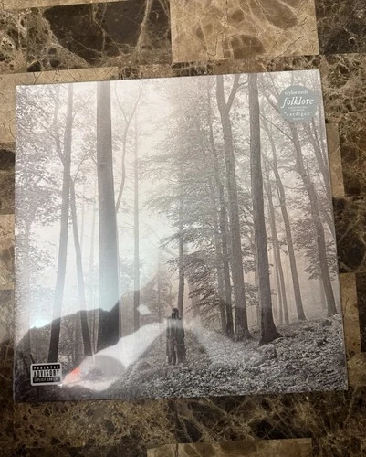 SEALED Taylor Swift Folklore 2020 Marbled In The Trees Vinyl LP MADE IN FRANCE
