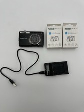 Nikon Coolpix S3000 Digital Camera W/ New Charger 3 Batteries SD Card
