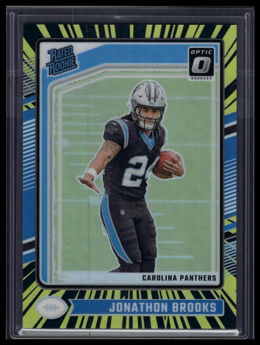 2024 Donruss Optic #258 Jonathon Brooks Electricity #/75