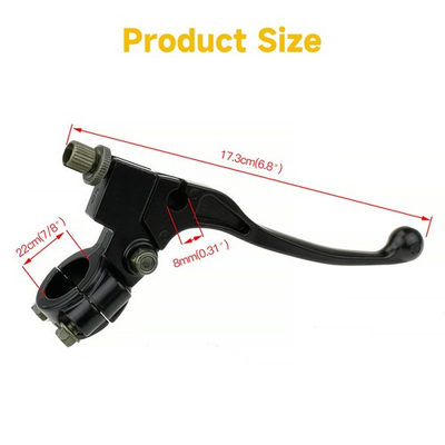 #ad 8 inch Clutch Brake Handle 22mm Motorcycle Lever Perch Compatible Coleman Parts $19.32