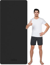 CAMBIVO Extra Wide Yoga Mat for Women and Men 72"/84"x 32"x 1/4" TPE Workout M