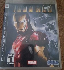 IRONMAN - PS3 - Sony Playstation 3 - Marvel Universe, Sega, Complete W/ Manual.