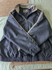 Weatherproof LG Mens Navy Blue Light Jacket Reflector Sleeves