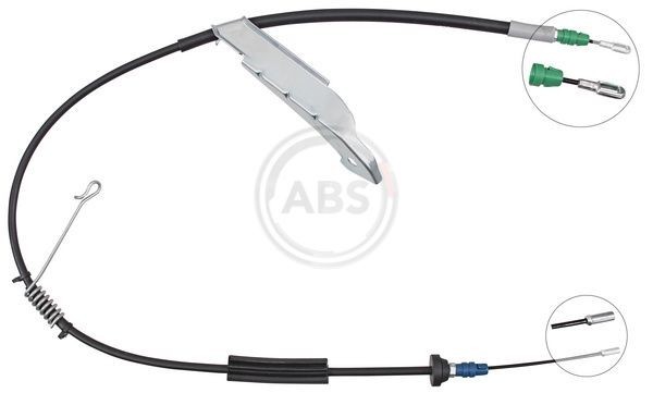 Left Parking Brake Cable A.B.S. K10030 for Ford TRANSIT V363