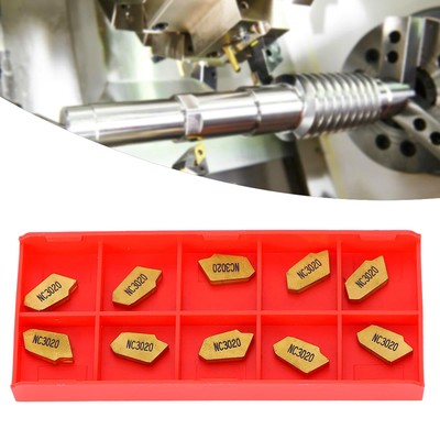 CNC Drehblätter 10pcs Langlebige Schneidwerkzeuge GTN3 für die