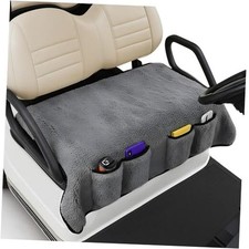 Long Plush Golf Cart Seat Cover 50.5" x 31.7" Universal Golf Cart Seat Towel