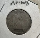 1853 Seated Liberty Dime