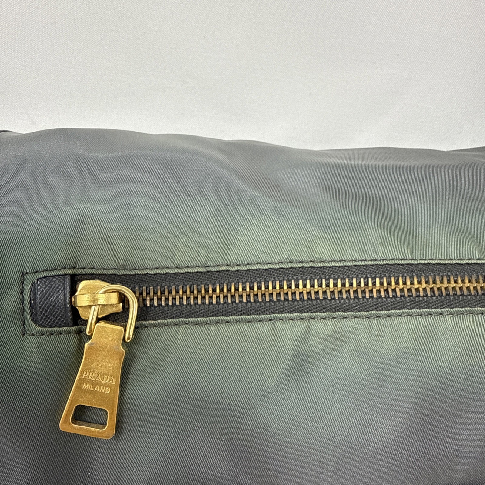 PRADA Unisex Re-Nylon and Saffiano Leather Shoulder Bag thumbnail 14