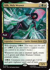 MTG Silk, Web Weaver Foil [SPM - 145] NM