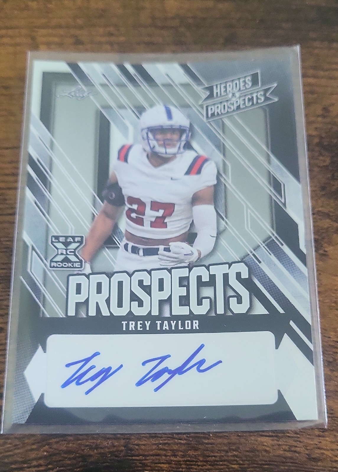 2024 Leaf Heroes & Prospects - Prospect Autographs Trey Taylor #AP-TT1 Silver...