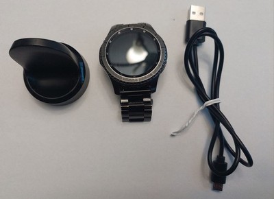 Samsung Galaxy Gear S3 Frontier Smart Watch Stainless Steel, Black Smart Watch