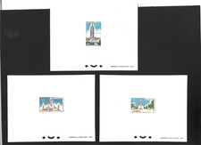 Senegal  3 luxe imperf sheets  MNH