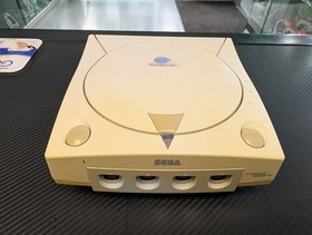 Sega Dreamcast Console Tested Working Controller & Leads No Box