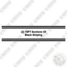 Fits MEGA CORP Striping Decal Kit Water Truck -7 YEAR OUTDOOR 3M VINYL!