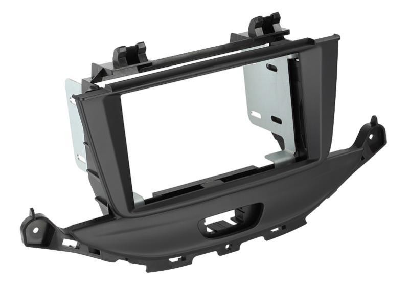Support autoradio Opel Astra K noir avec fixation renforcée anti-vibration