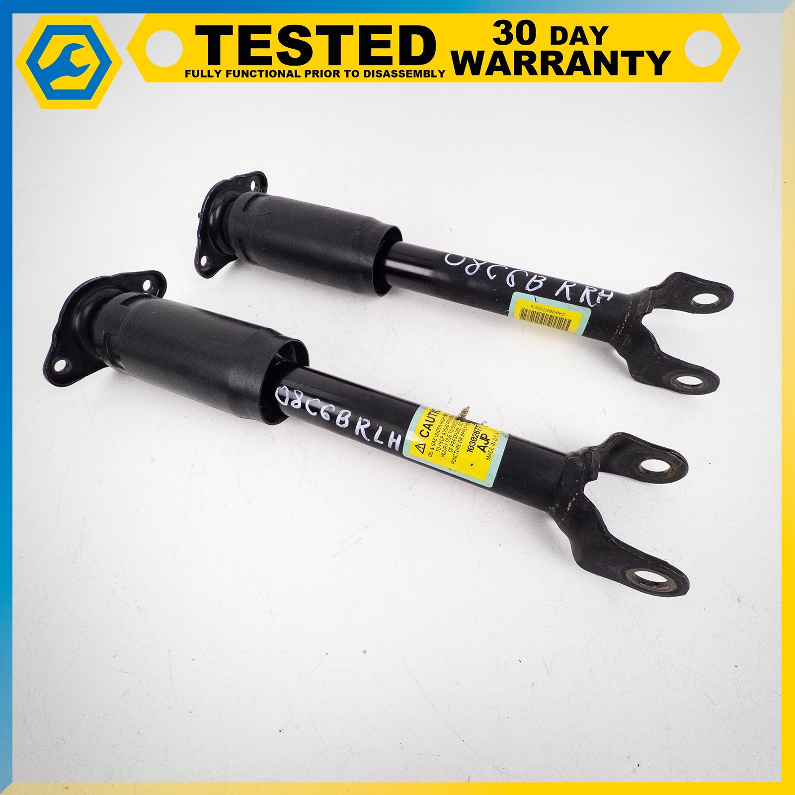 05-13 CHEVROLET CORVETTE C6 REAR RIGHT LEFT SHOCK STRUT ABSORBER ASSEMBLY SET OE