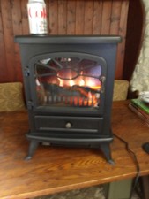 FOCAL POINT ES2000 Black Freestanding Electric Stove Fire - See Video