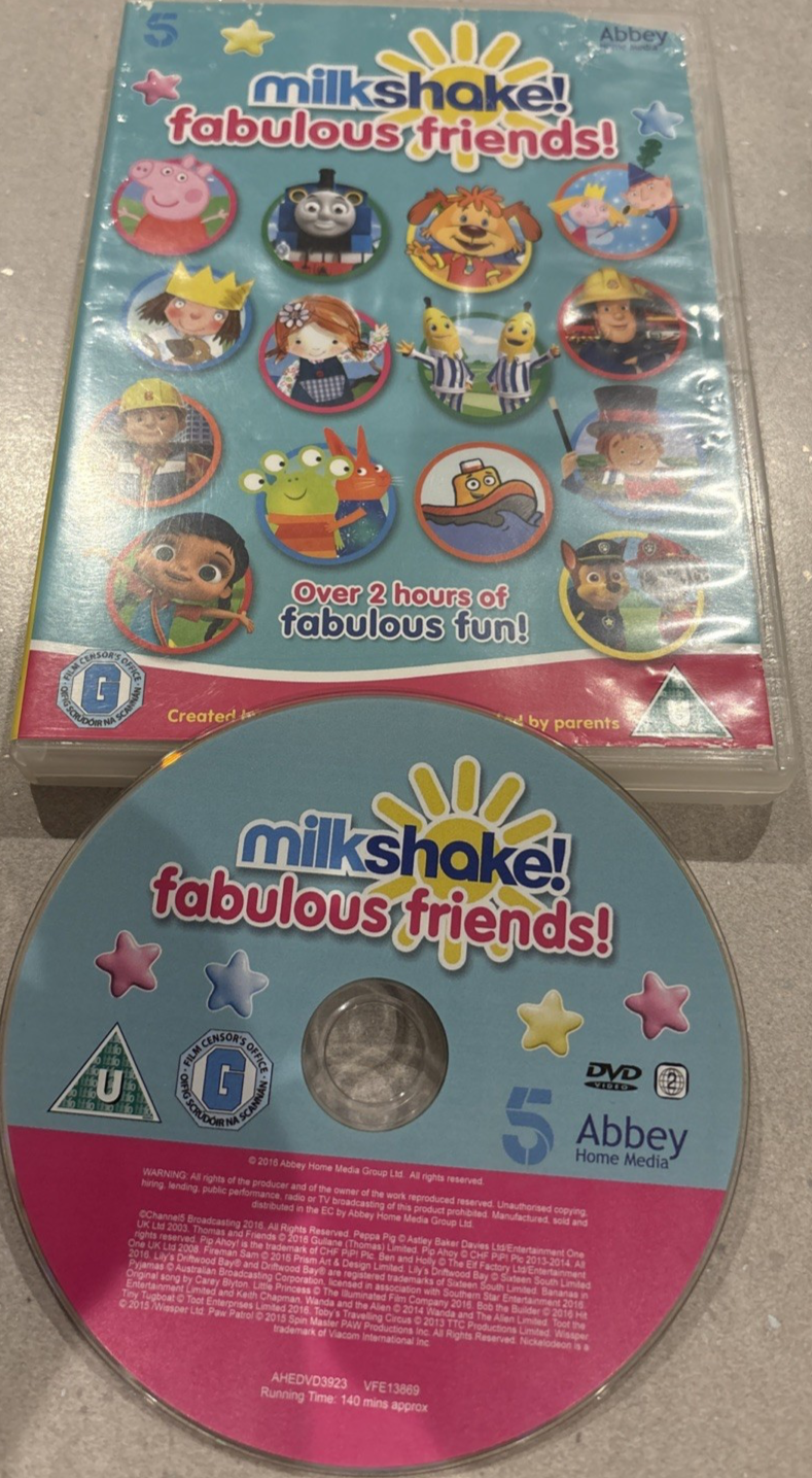 BANANAS IN PYJAMAS - LILLY'S DRIFTWOOD BAY : Milkshake Fabulous Friends DVD Kids