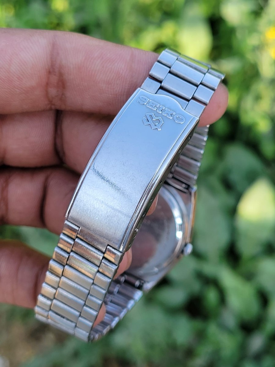 Vintage Seiko Quartz 8223-504A ✨ 1980's Retro Hexagonal Classic