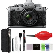 Nikon Zf Mirrorless Camera w/ 40mm Lens Silver  Accessories Bundle  2014