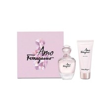 Salvatore Ferragamo Amo Eau De Parfum 2 PC Set  50ml 1.7 floz Body Lotion 100ml