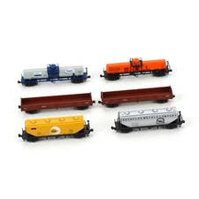 Kato USA Inc. N Mixed Freight Car Set 6 KAT1066275 N Rolling Stock