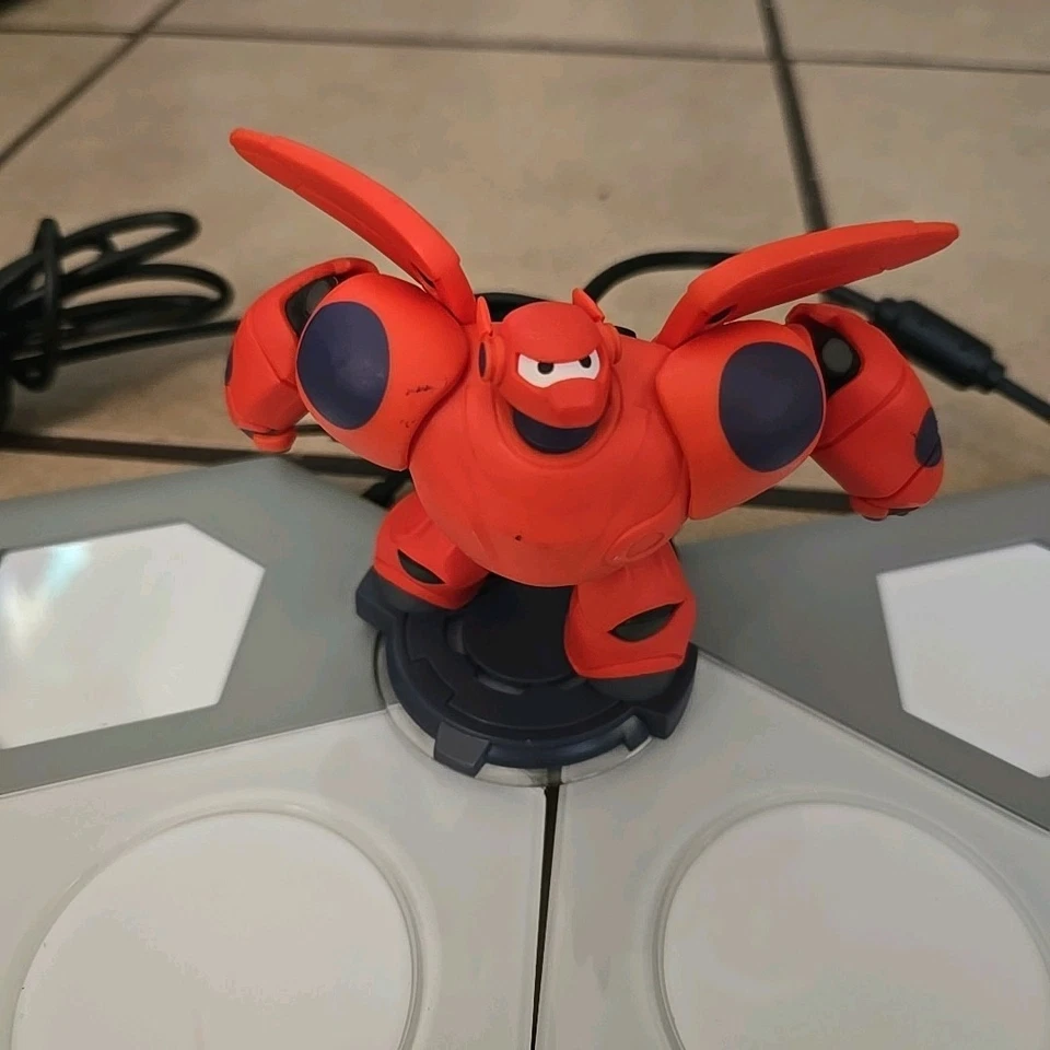 Lote Disney Infinity 2.0 Xbox 360 con juego CIB, base, BAYMAX + figuras - probado Foto 3 de 4