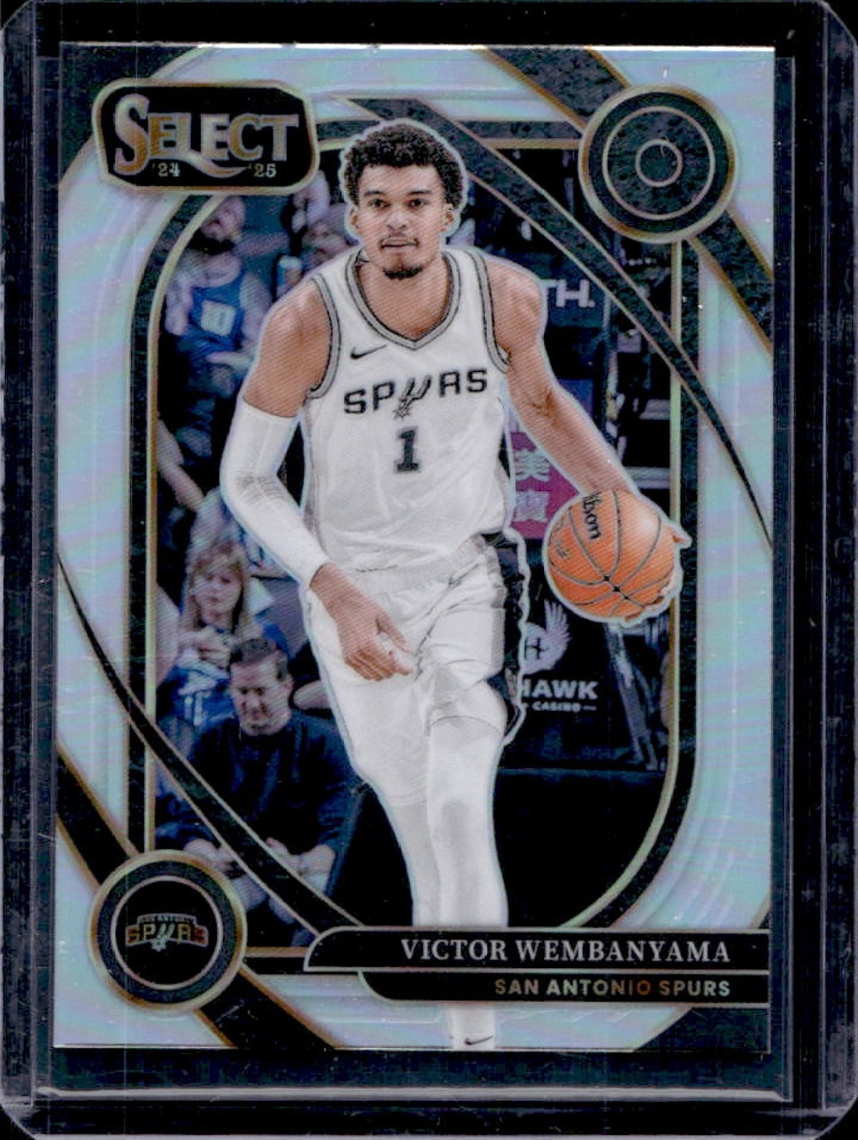 2024-25 Select Victor Wembanyama Courtside Silver Prizm #229 Spurs