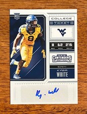 Kyzir White 2018 Contenders Draft Picks Rookie Autograph Chargers