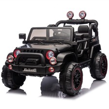 24V Kids Electric Ride-On Car w/ Parent Control, 2WD, Lights, Bluetooth