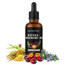 Batana Oil for Hair Growth Oil with Rosemary Castor, 100 Pure, Organic, Cold...