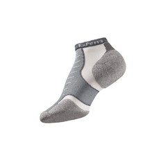 thorlos Unisex Adult Experia Xccu Thin Cushion Low Cut Running Socks Grey 12-14