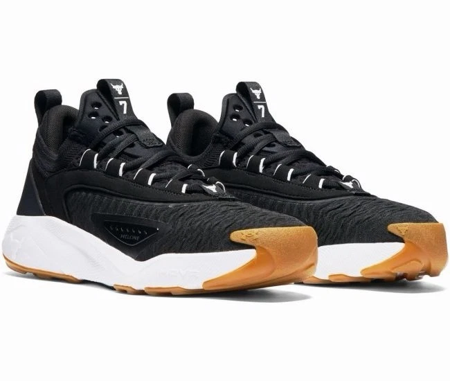 Under Armour Project Rock 7 Black White Gum for sale | eBay