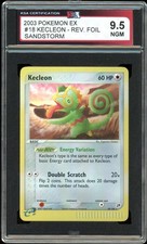 2003 Pokemon EX Sandstorm #18 Kecleon Reverse holo KSA 9.5 NGM on eBay