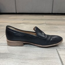 Madewell Frances Black Genuine Leather Pointed Toe Loafers Women s Size US 8.5